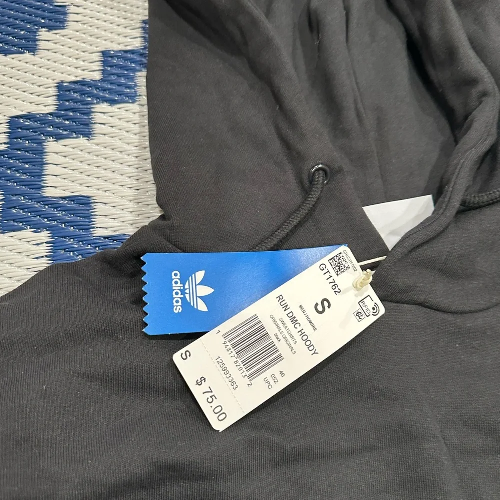 Adidas Run DMC My Adidas Hoodie Size Small New MSRP $75 - Picture 2 of 3
